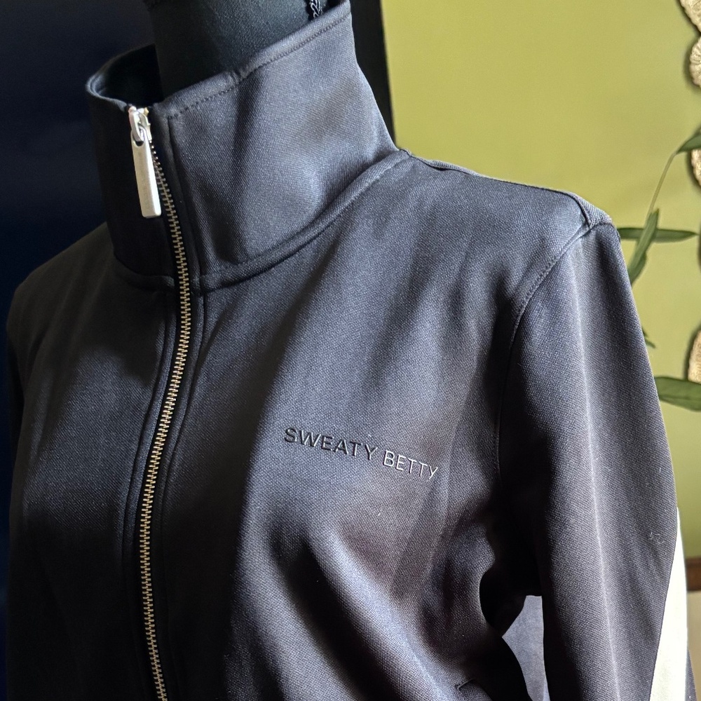 NWT Sweaty Betty London Ultimate Track Zip Up Size Medium